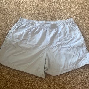 Columbia light blue shorts